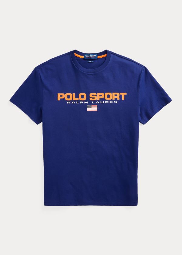 Men's Polo Ralph Lauren Classic Fit Polo Sport T Shirts | 438012RJK